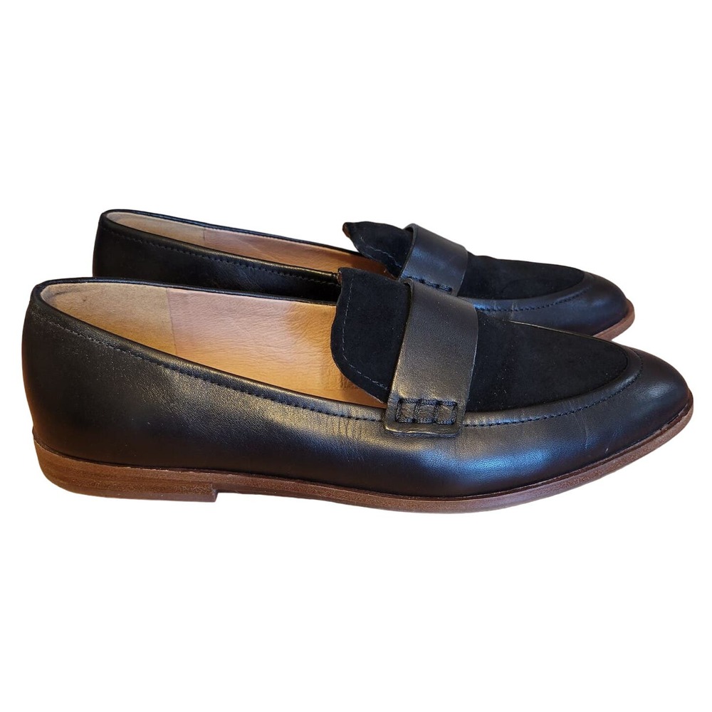 Madewell The Alex Suede and Leather Loafer